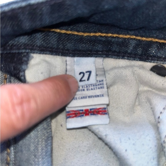 Hudson Jeans Women's Cropped Flare in Deep Blue - Picture 6 of 6